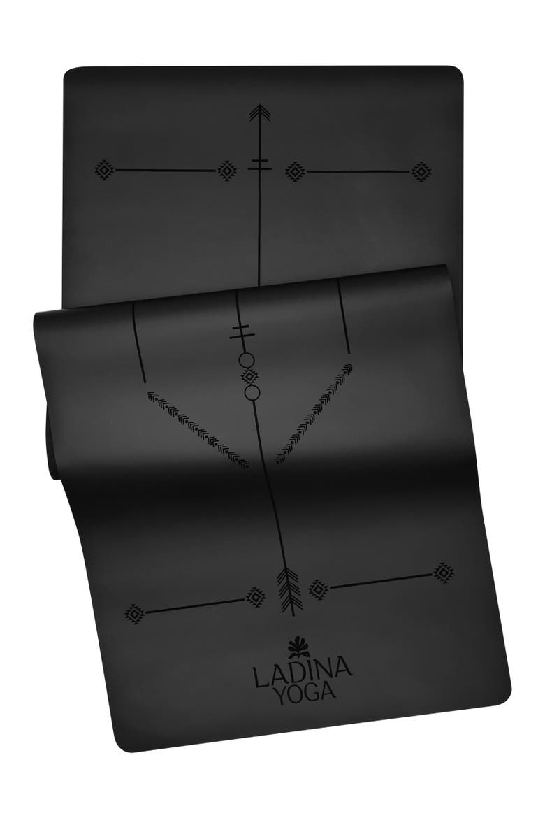 Sustainable Yoga Mat, Alternate, color, Black