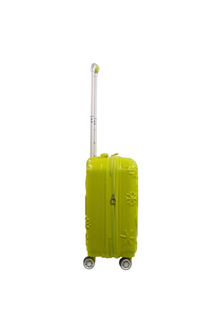 Dr. Seuss Grinch 22" Caryon Suitecase spinner, Alternate, color, GREEN