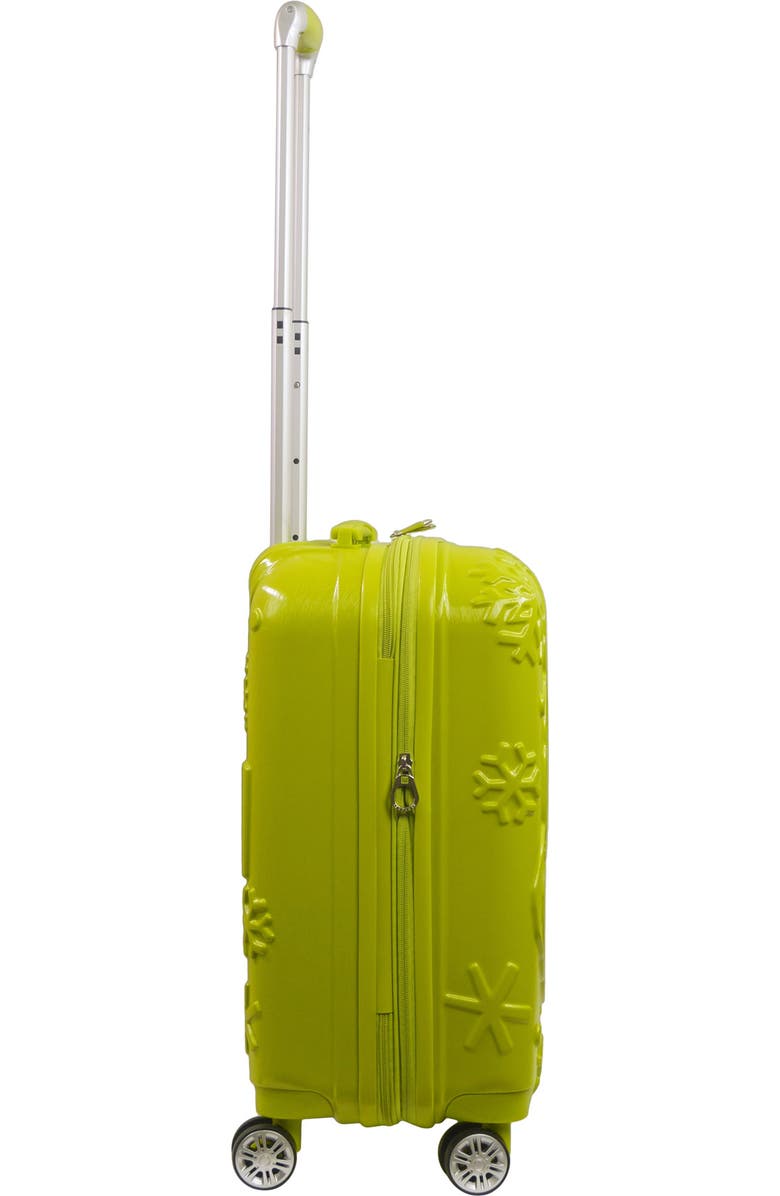 Ful Dr. Seuss Grinch 22" Caryon Suitecase spinner, Alternate, color, Green