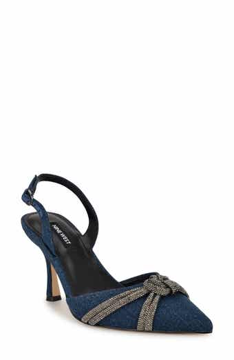 Deby Pointed Toe Slingback Pump