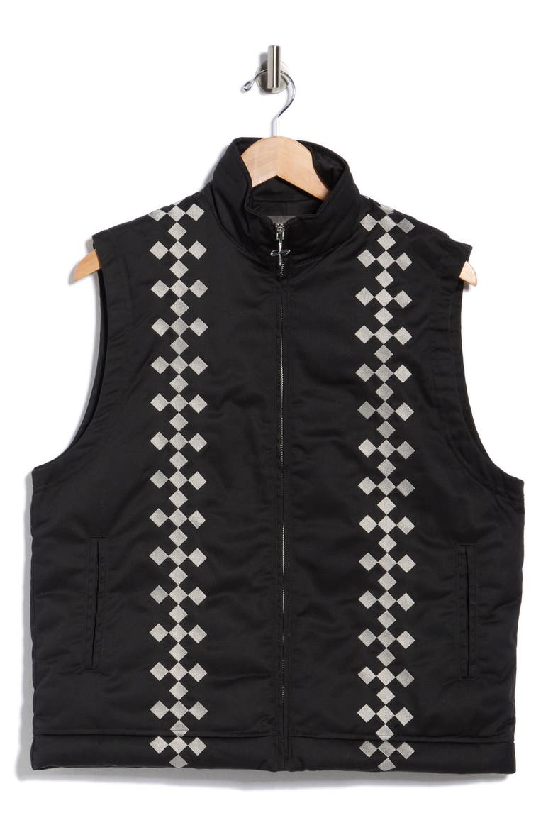 Syracuse Down Vest, Alternate, color, BLACK