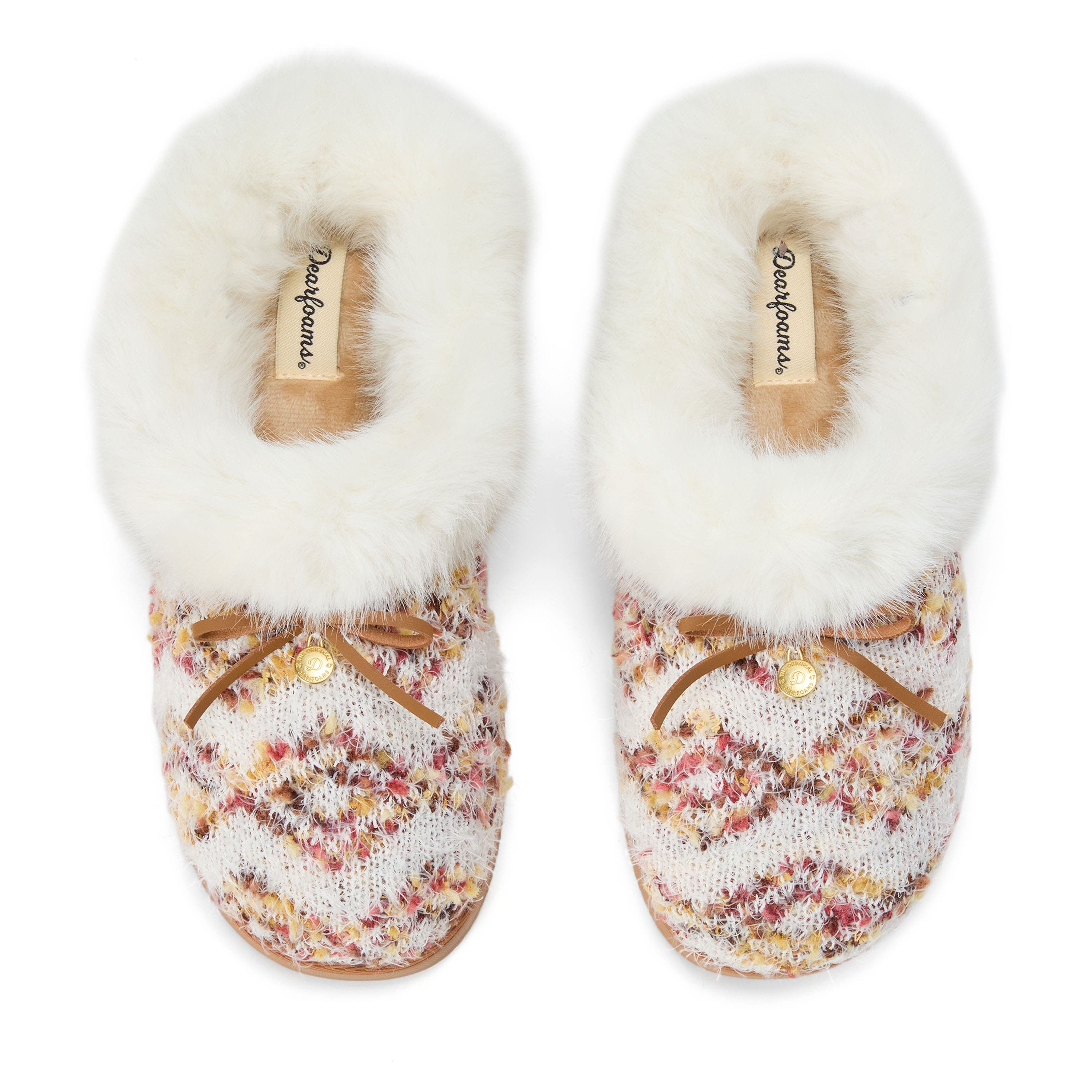 Daphne Knit Clog Slippers, Alternate, color, MUSLIN