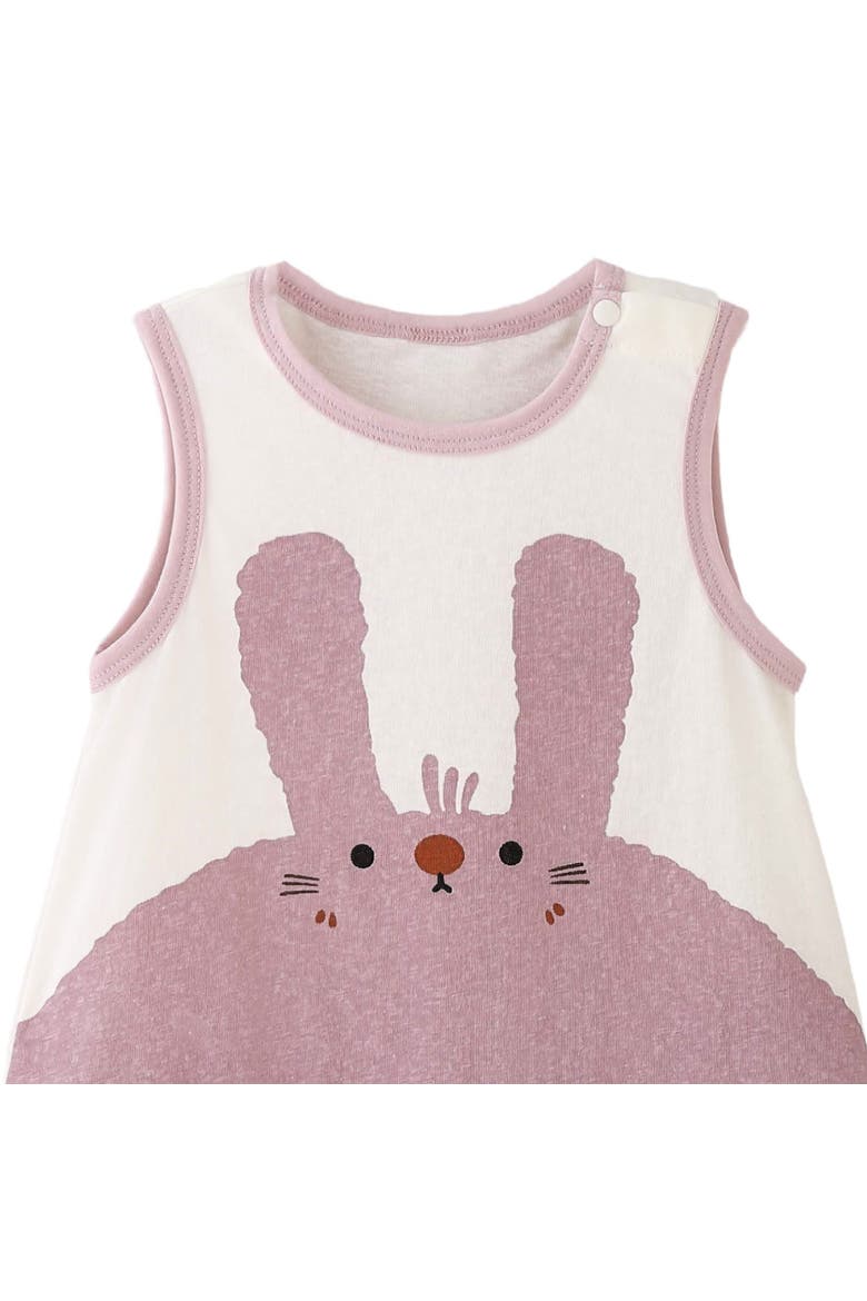 Bunny Pleated Dress, Alternate, color, White