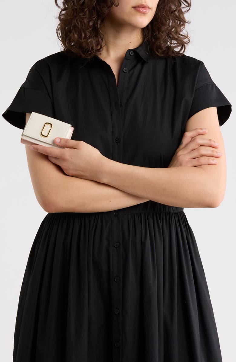 Marc Jacobs The Mini Trifold Wallet, Alternate, color, Rose Multi