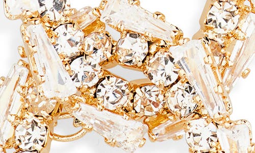Tasha Crystal Pavè Link Drop Earrings