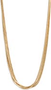 Nordstrom Layered Snake Chain Necklace