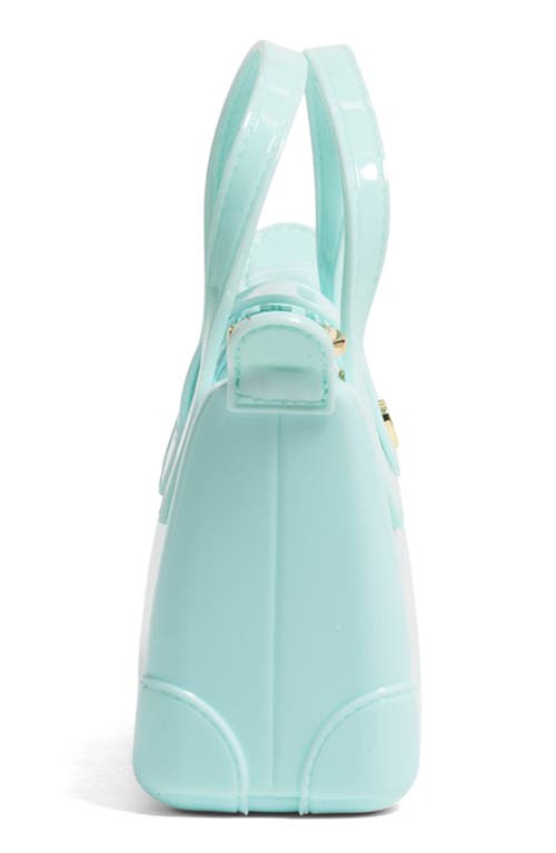 Stoney Clover Lane Jelly Pouchette Clear Crossbody Bag In Blue