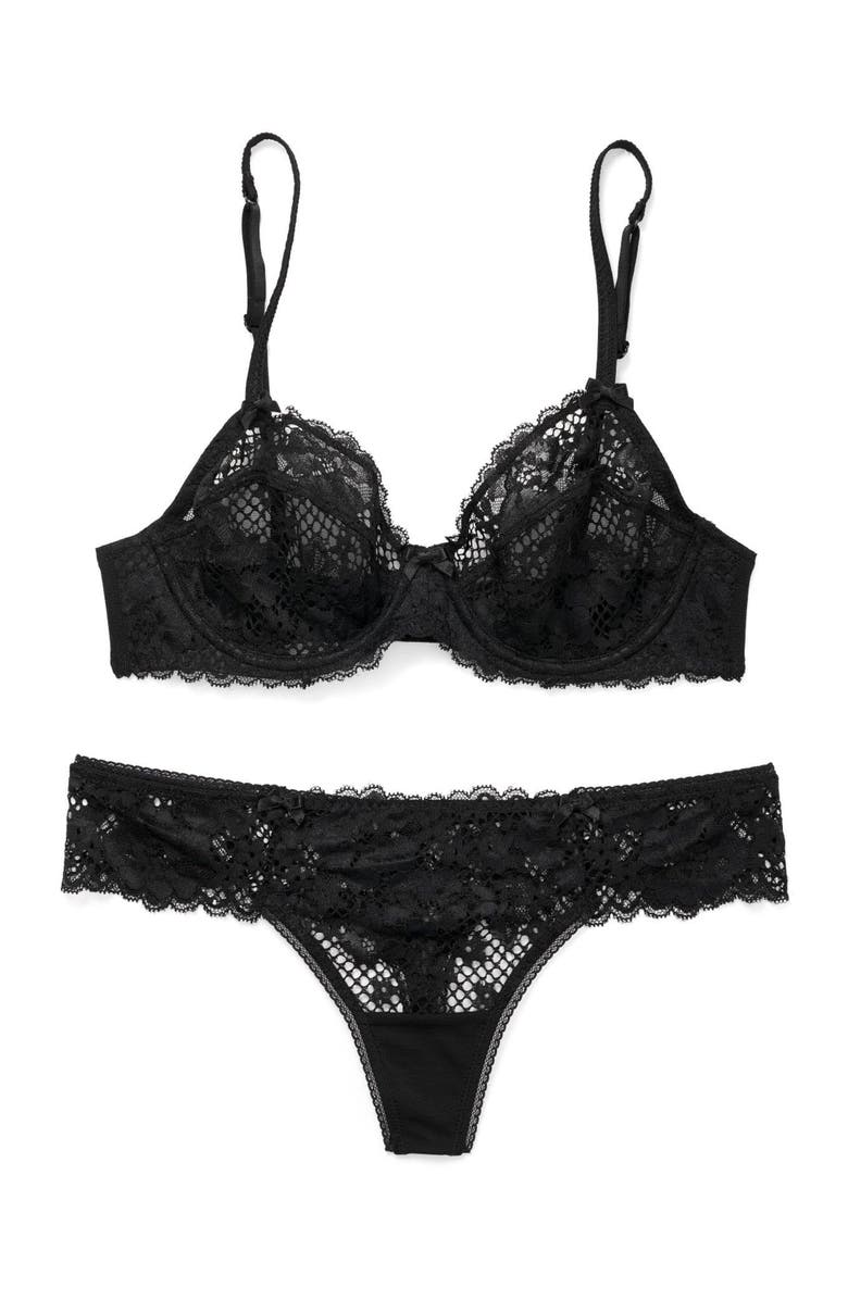 Adore Me Cinthia Thong Panties, Alternate, color, 