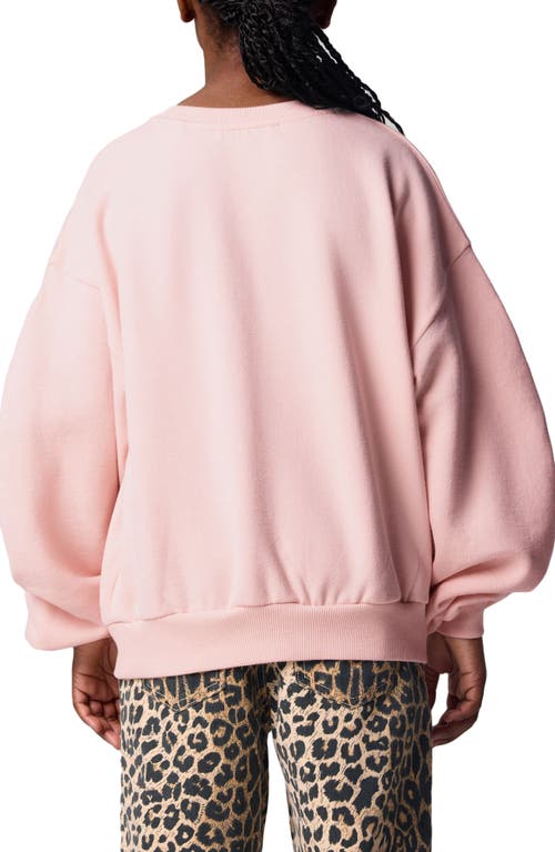 Smallsaints By Allsaints Kids' Ruched Sleeve Sweatshirt In Pink