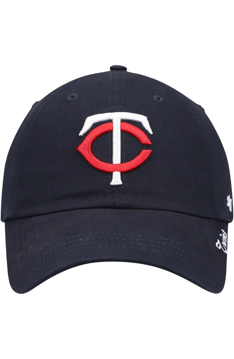 '47 Women's '47 Navy Minnesota Twins Team Miata Clean Up Adjustable Hat, Alternate, color, Navy