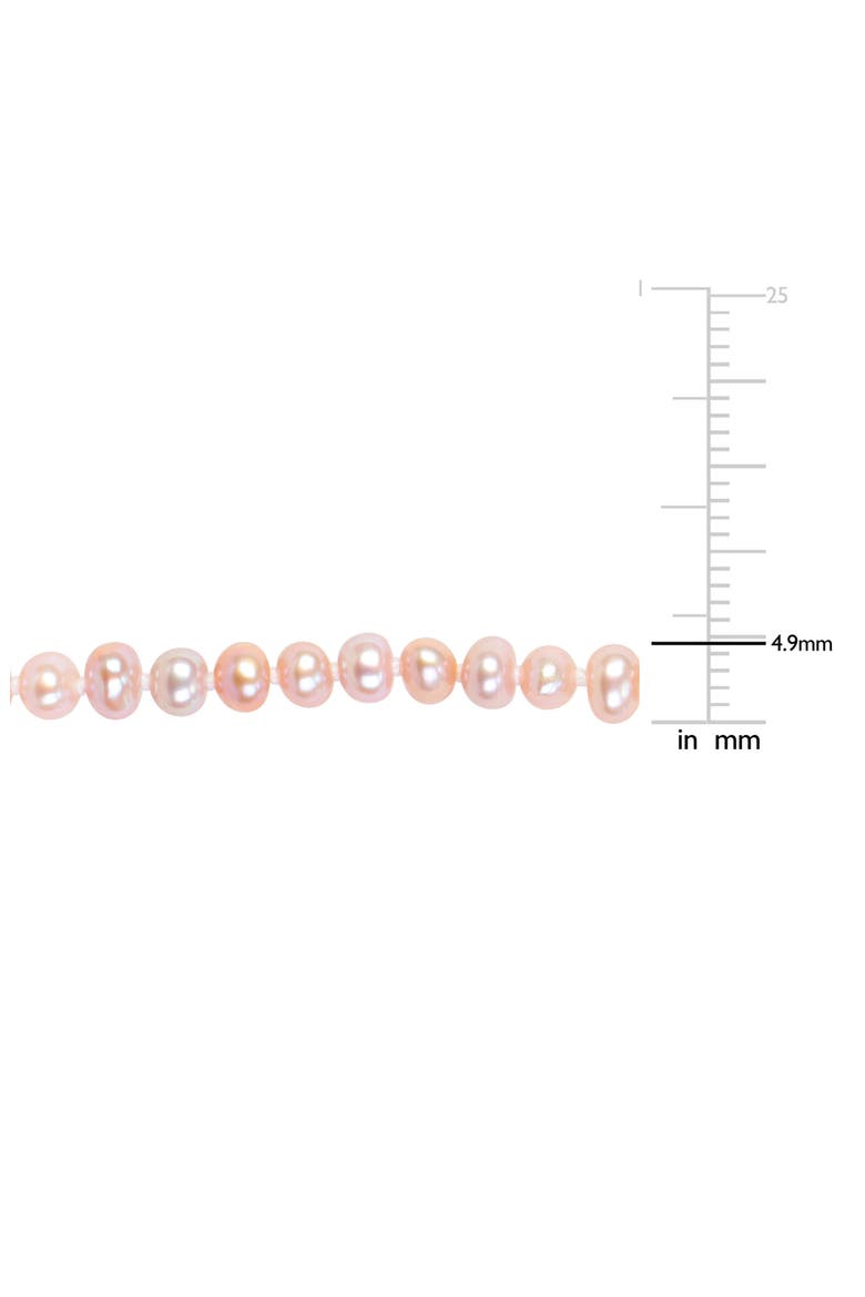 Cultured Freshwater Pearl Bracelet, Alternate, color, PINK