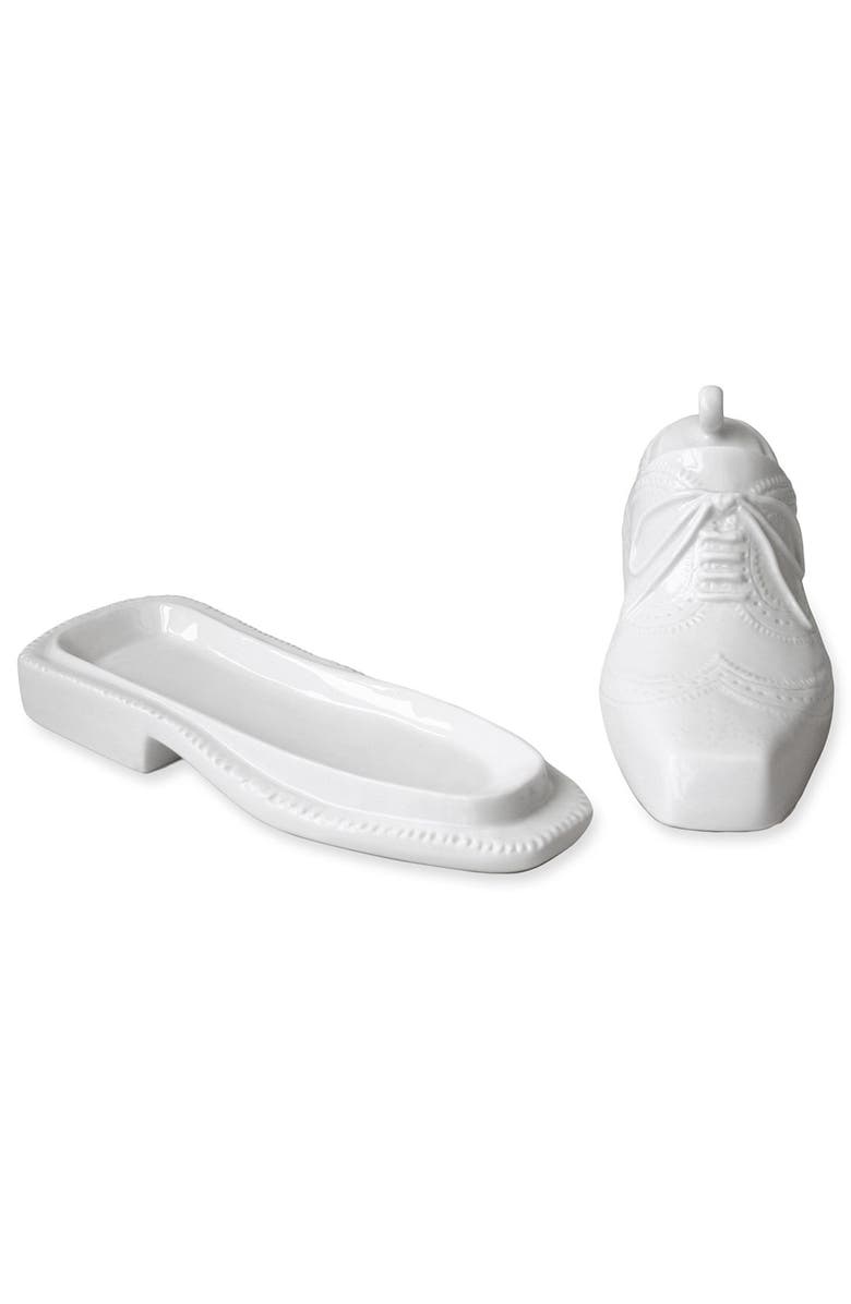 Jonathan Adler Shoe Butter Dish, Alternate, color, 