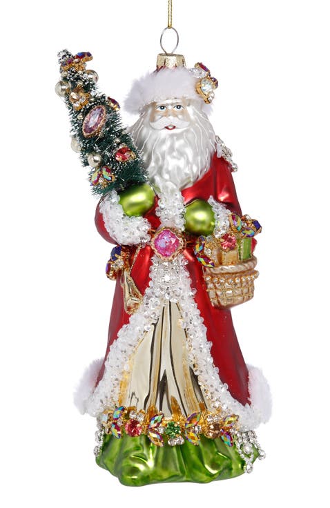 Traditional  Santa Ornament