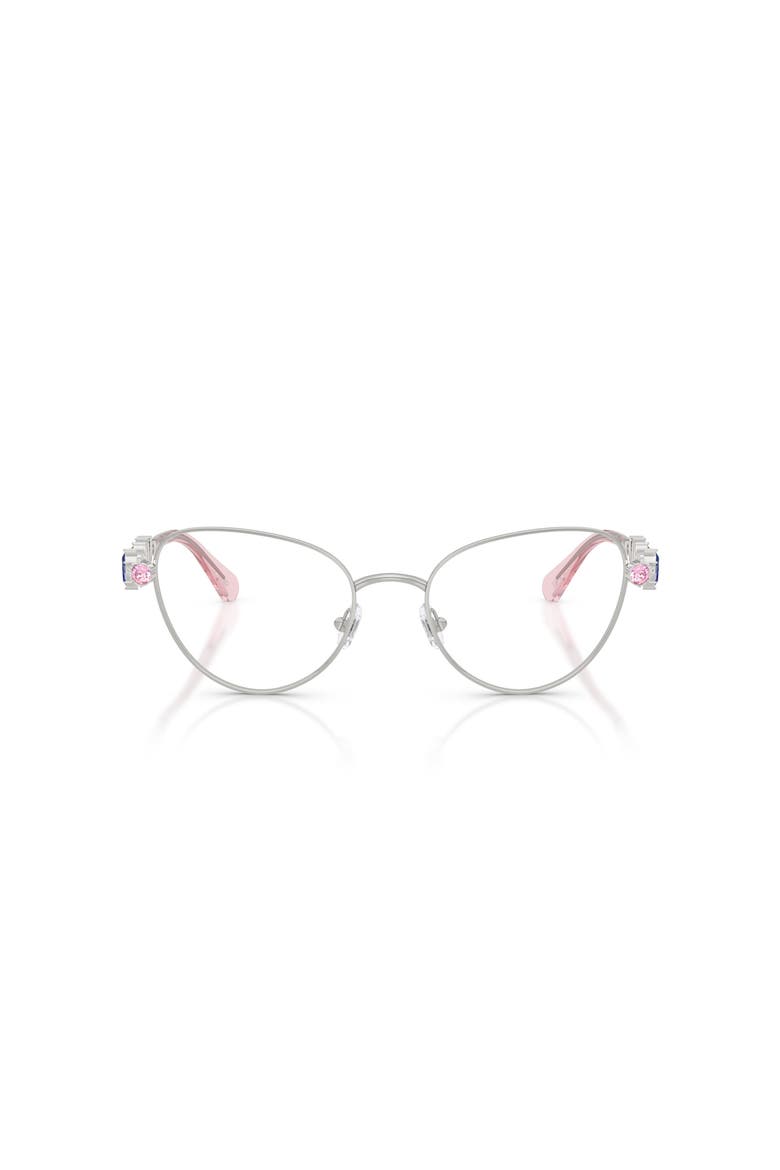 53mm Cat Eye optical glasses, Alternate, color, Silver