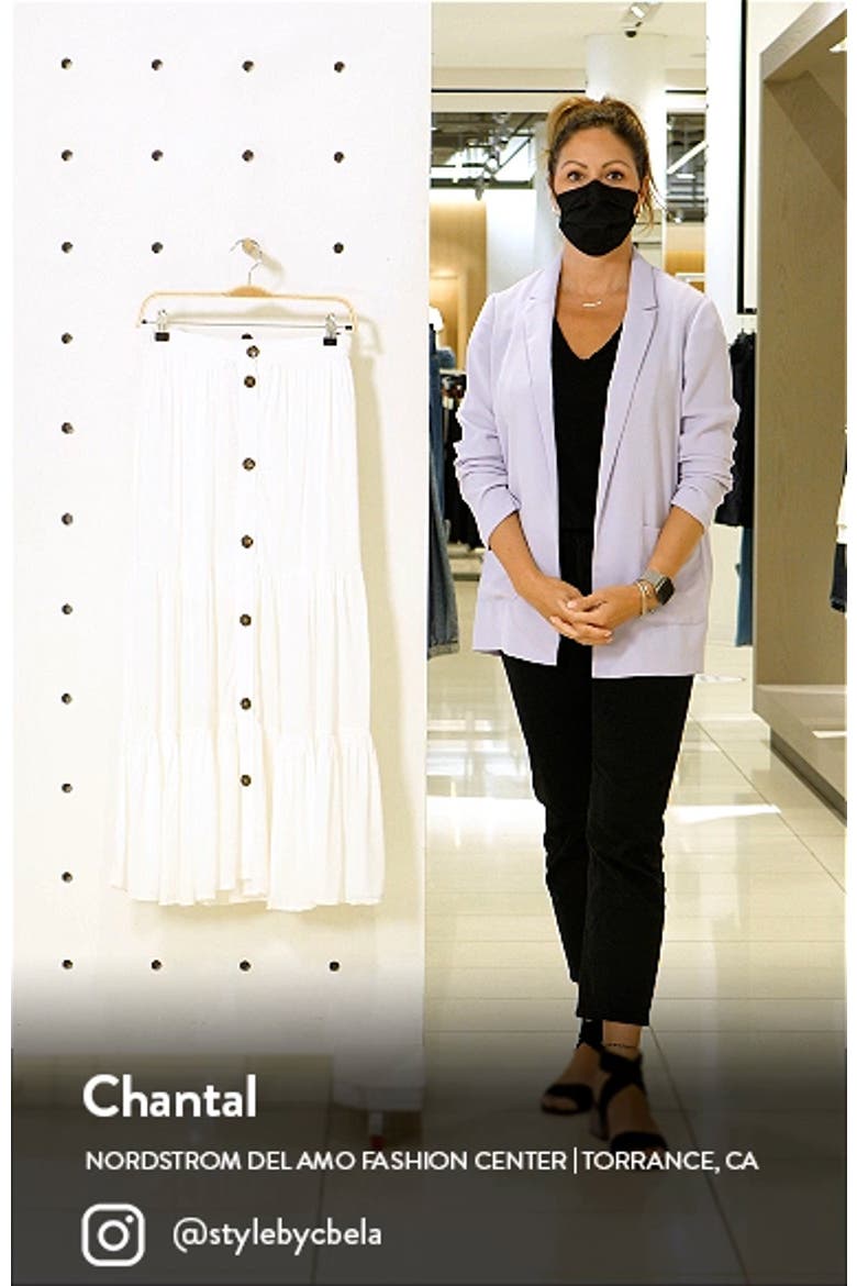 Easha Drape Maxi Skirt video