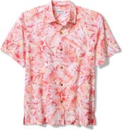 Tommy Bahama Coconut Point Coastal Cool Frond Escape IslandZone® Short Sleeve Button-Up Shirt