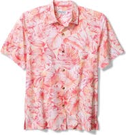 Tommy Bahama Coconut Point Coastal Cool Frond Escape IslandZone® Short Sleeve Button-Up Shirt
