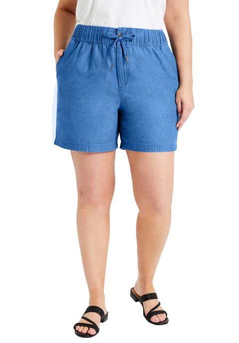 Denim Bermuda Shorts (Plus Available)