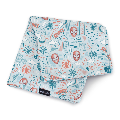 Milk Snob MARVEL Baby Blaket in Spider-Man Sketch Book  product