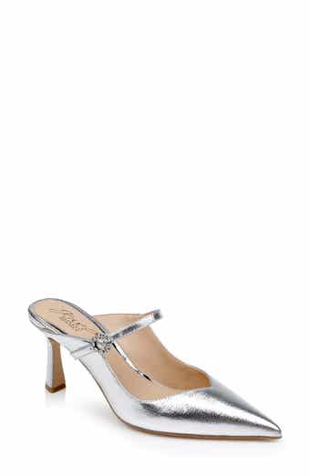Jewel Badgley Mischka Kaylin Mary Jane Pointed Toe Mule