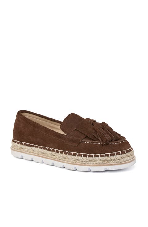 Benson Suede Espadrille Loafer