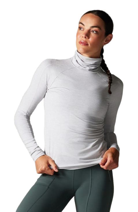 Brushed Tec Knit Chill Turtle Neck