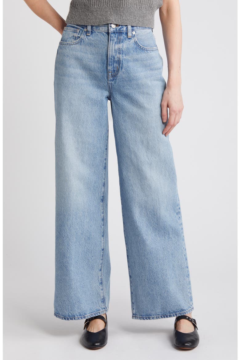 High Waist Superwide Leg Jeans, Main, color, INVERMERE WASH