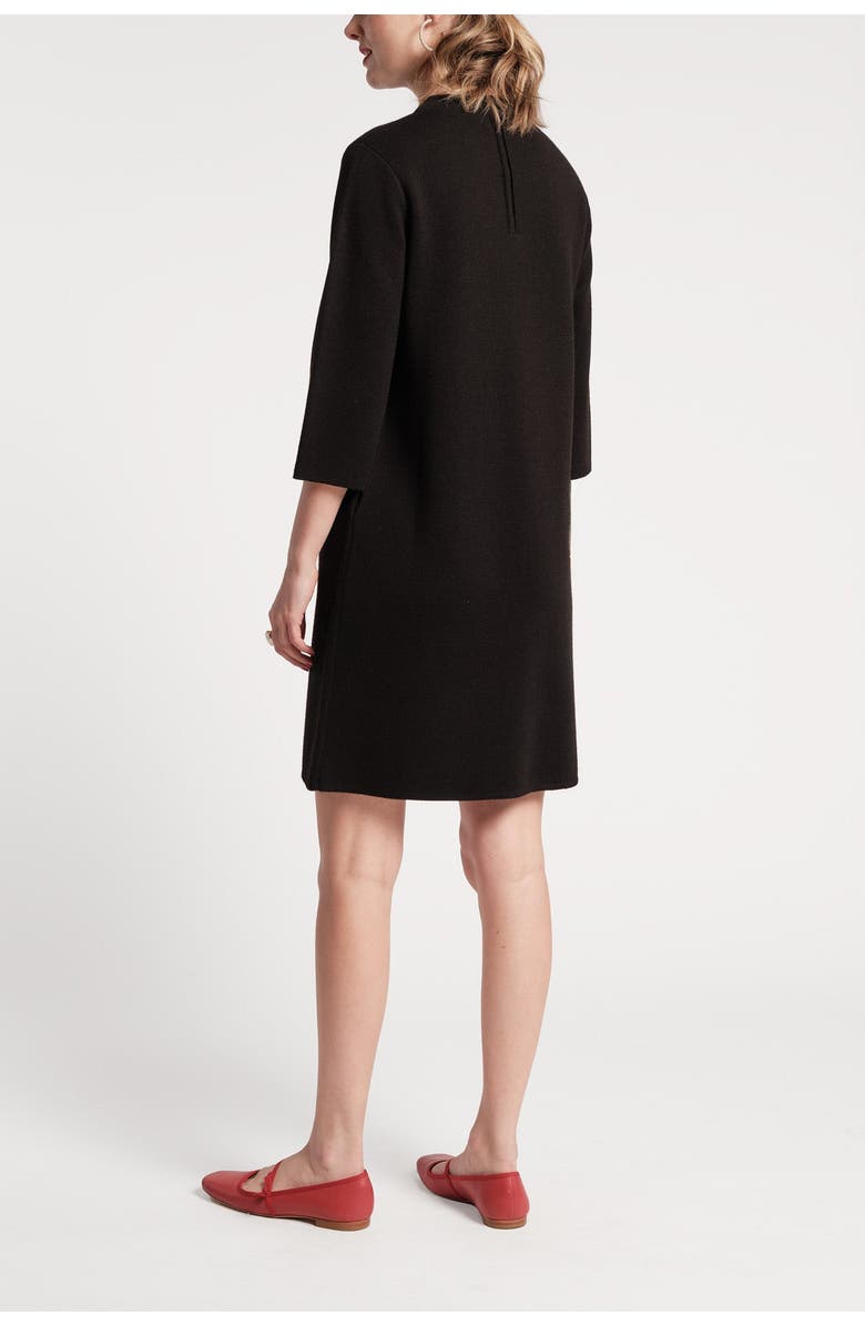 Frances Valentine Annie Dress Posy Embroidery Merino Wool Blend, Alternate, color, 