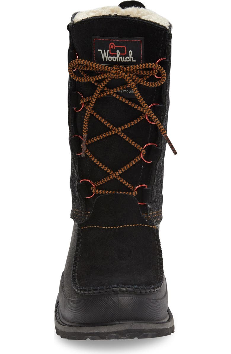 Woolrich Fully Woolly Waterproof Snow Boot, Alternate, color,