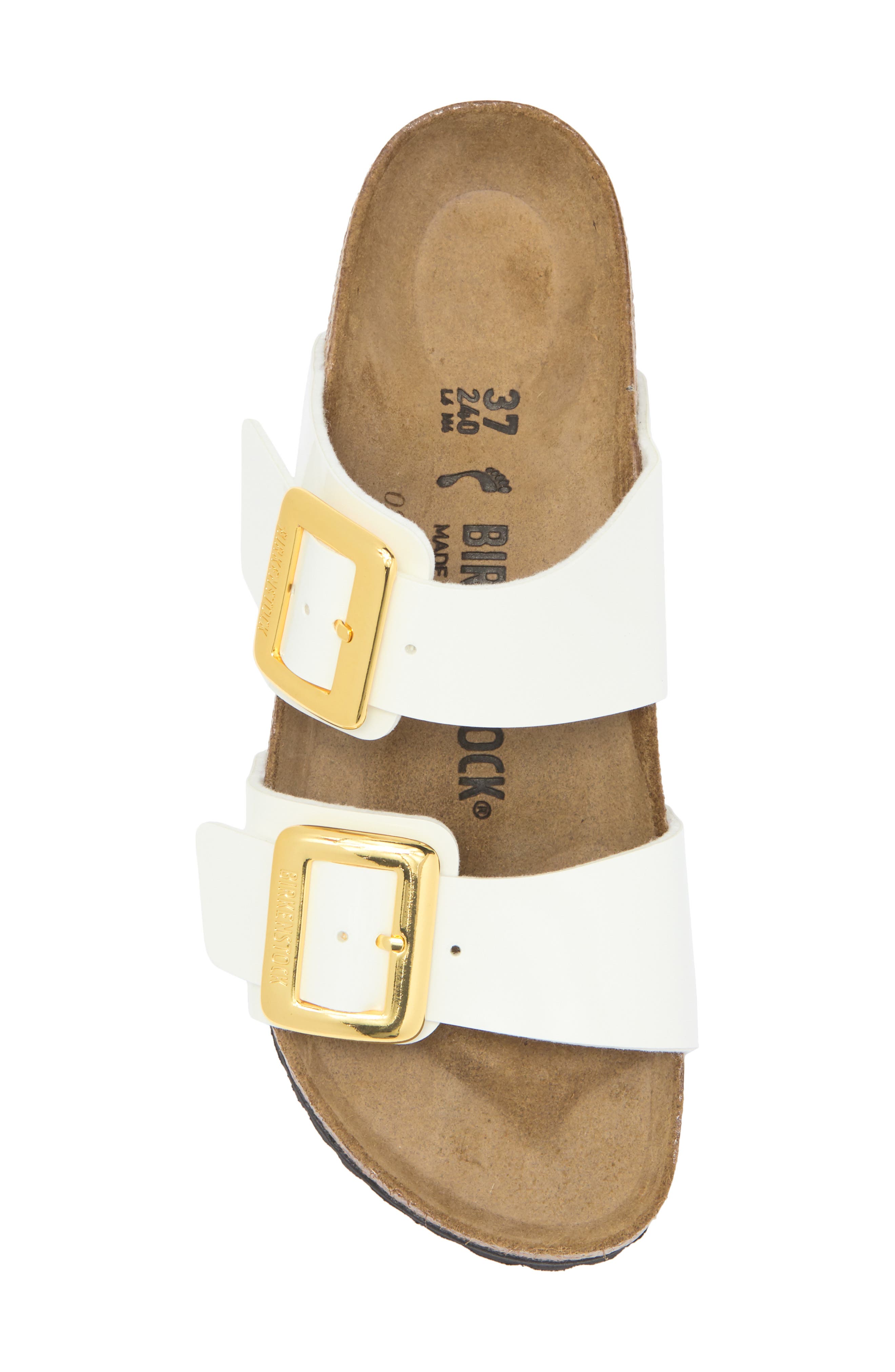 Birkenstock Sydney Luxe Buckle Slide Sandal, Alternate, color, 