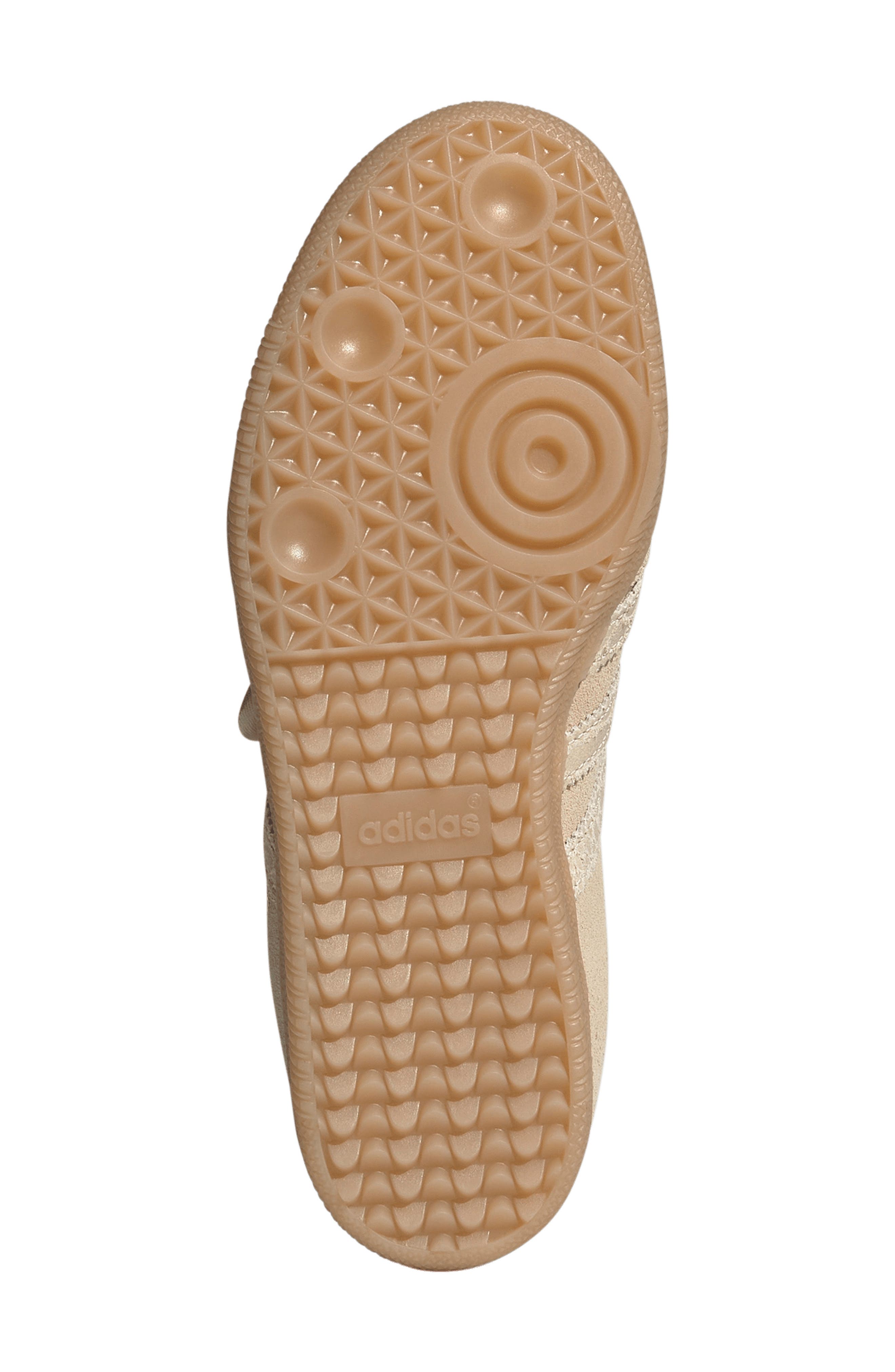 adidas Samba Jane Sneaker, Alternate, color, Sand Strata/ Sand/ Gold