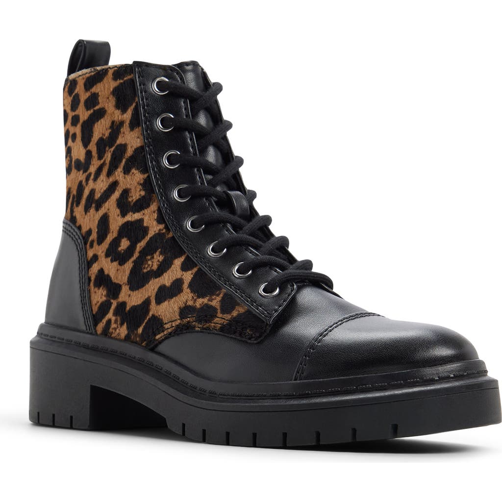 Aldo Goer In Lace-up Bootie In Multi
