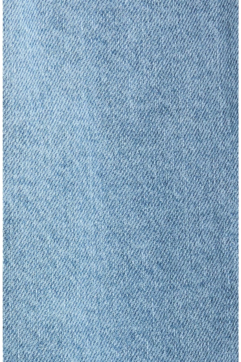 Blu Short Sleeve Denim Jacket, Alternate, color, INDIGO BLUE