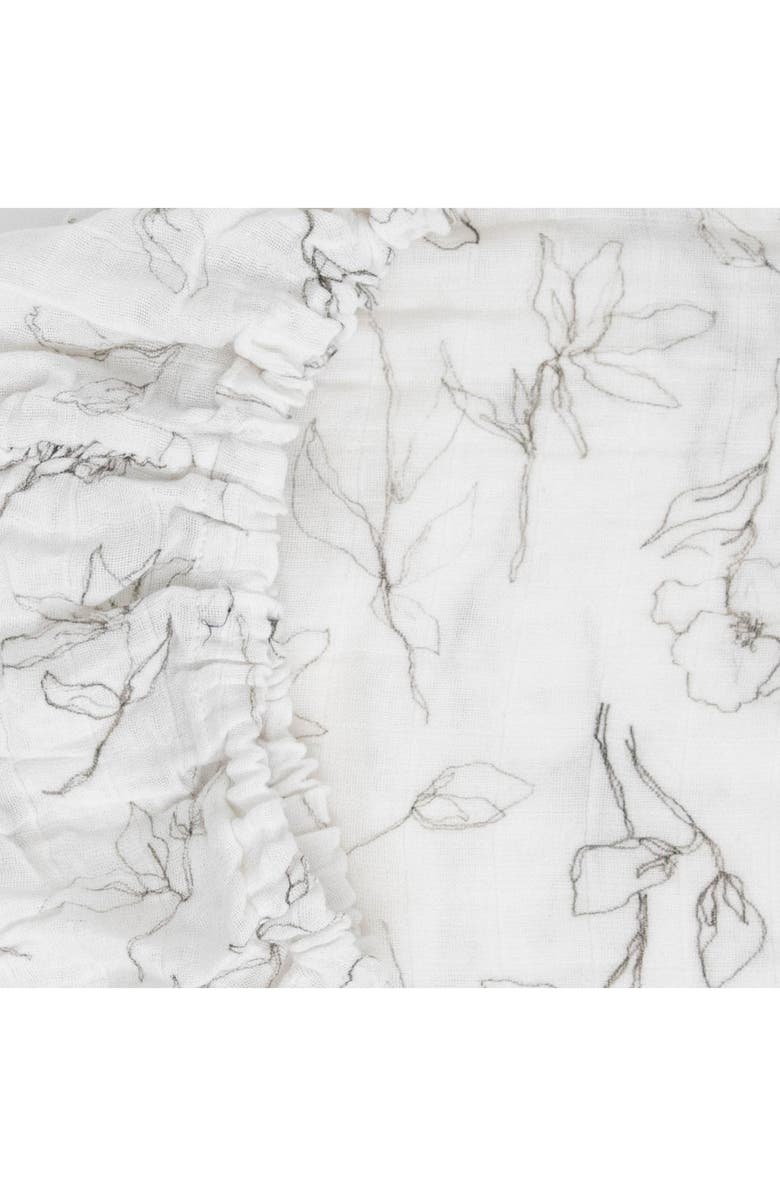 Organic Cotton Muslin Crib Sheet