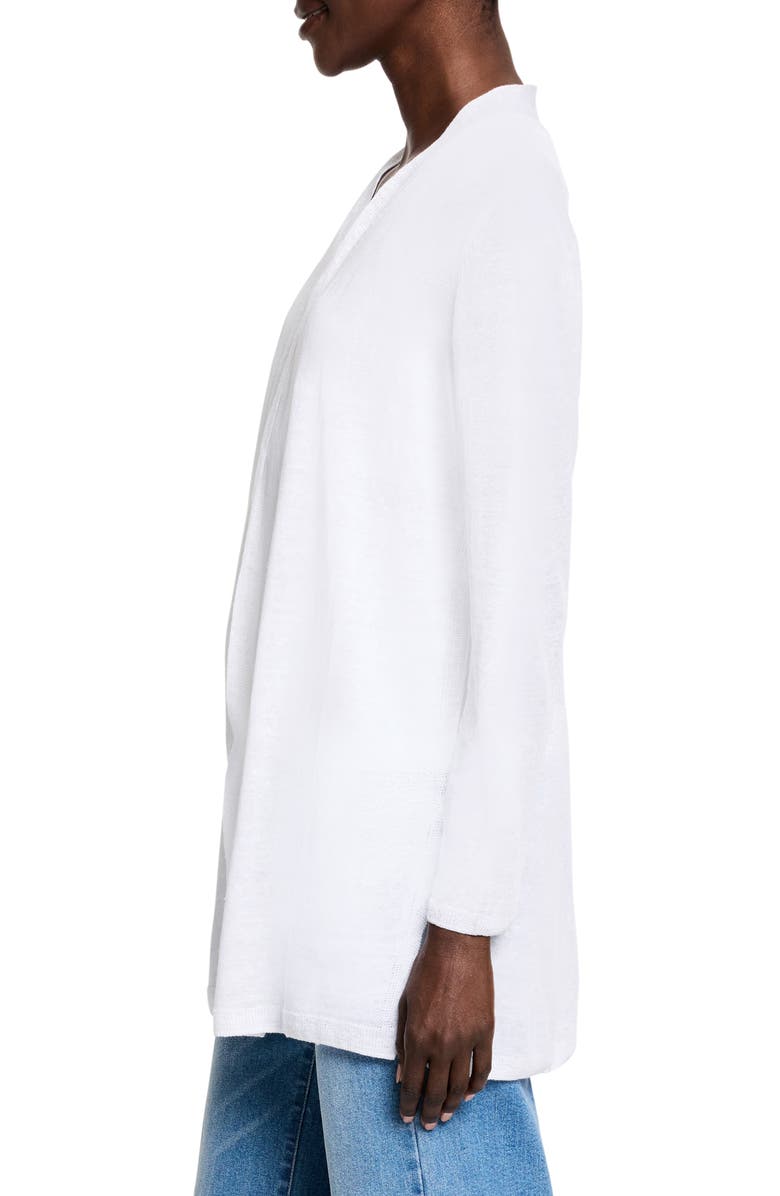 NIC+ZOE All Year Open Front Cardigan, Alternate, color, Paper White