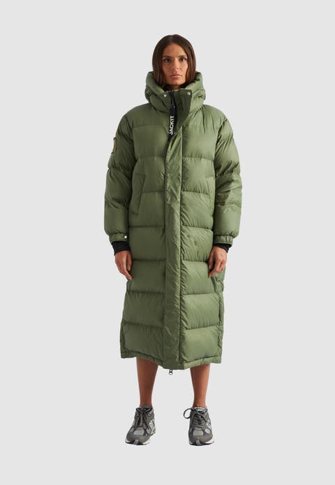 Longline Midi Puffer Coat