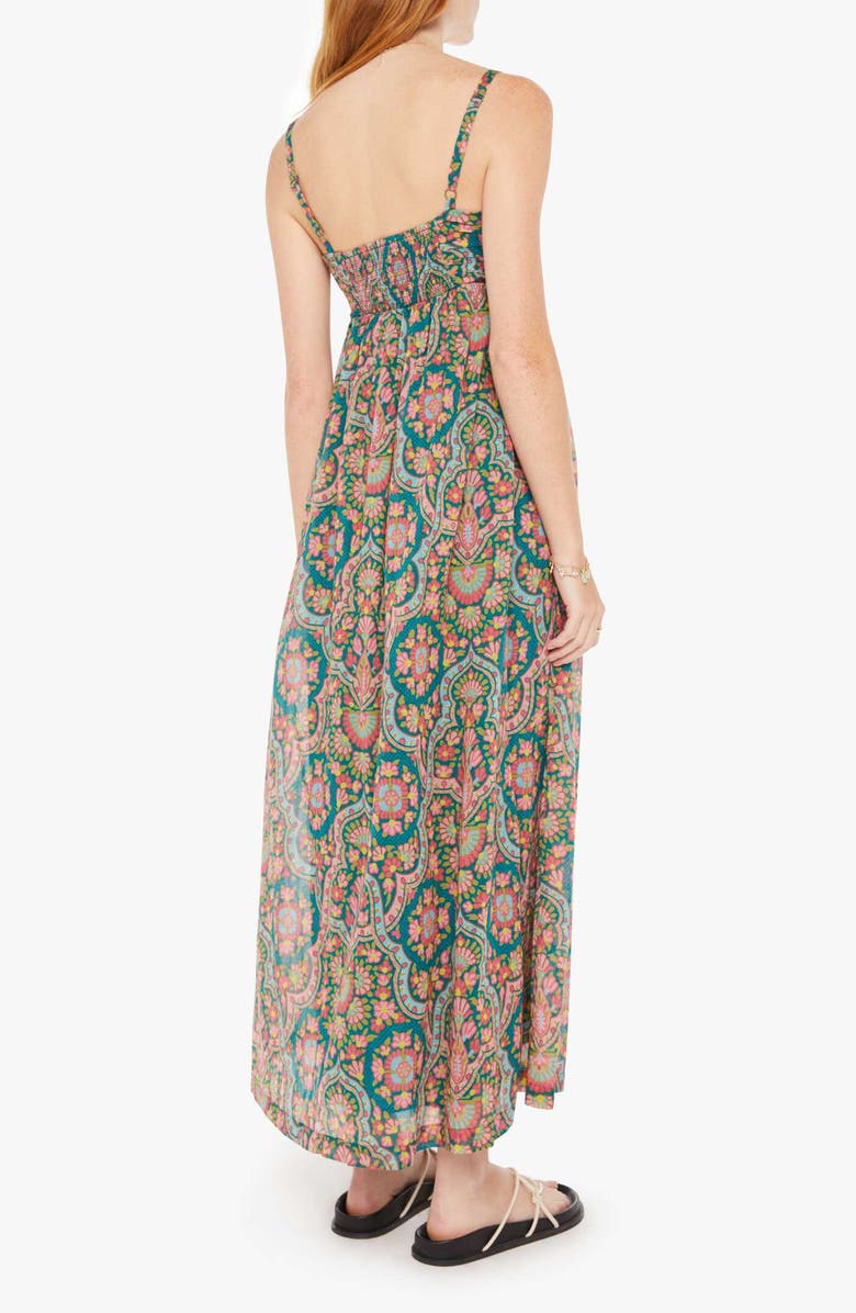 MOTHER The Looking Glass Cotton Maxi Dress, Alternate, color,