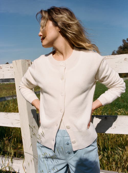Vir Vita Greta Cardigan In Neutral