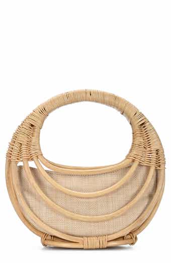 Antik Kraft Wicker Structured Handheld Bag