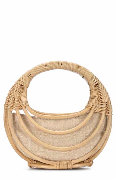 Antik Kraft Wicker Structured Handheld Bag