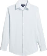 Mizzen+Main Leeward Trim Fit Dot Performance Button-Up Shirt