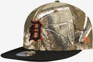 New Era Men's New Era Camo Detroit Tigers Realtree Orange Pop 9FIFTY Snapback Hat