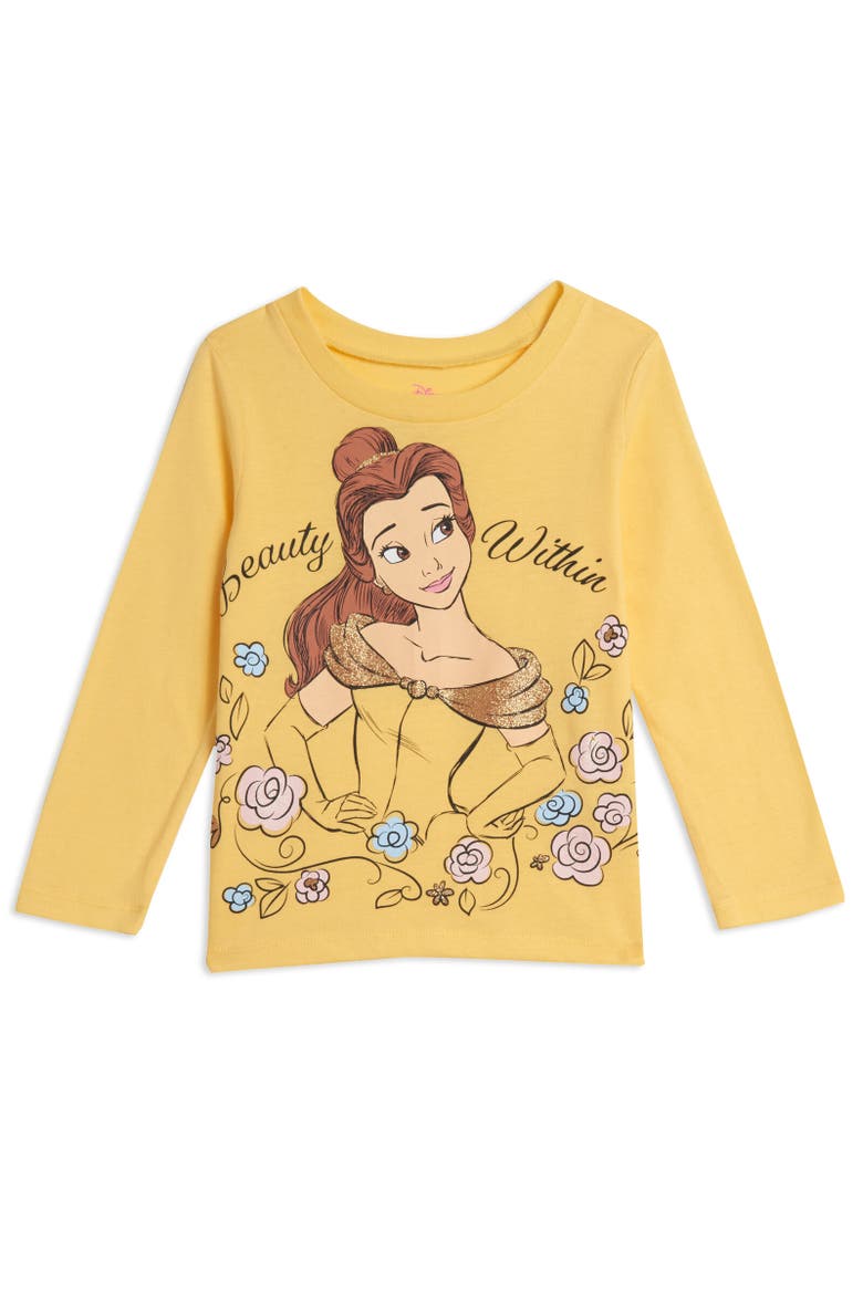 Princess 2-Pack Long Sleeve T-Shirts, Alternate, color, Multicolor