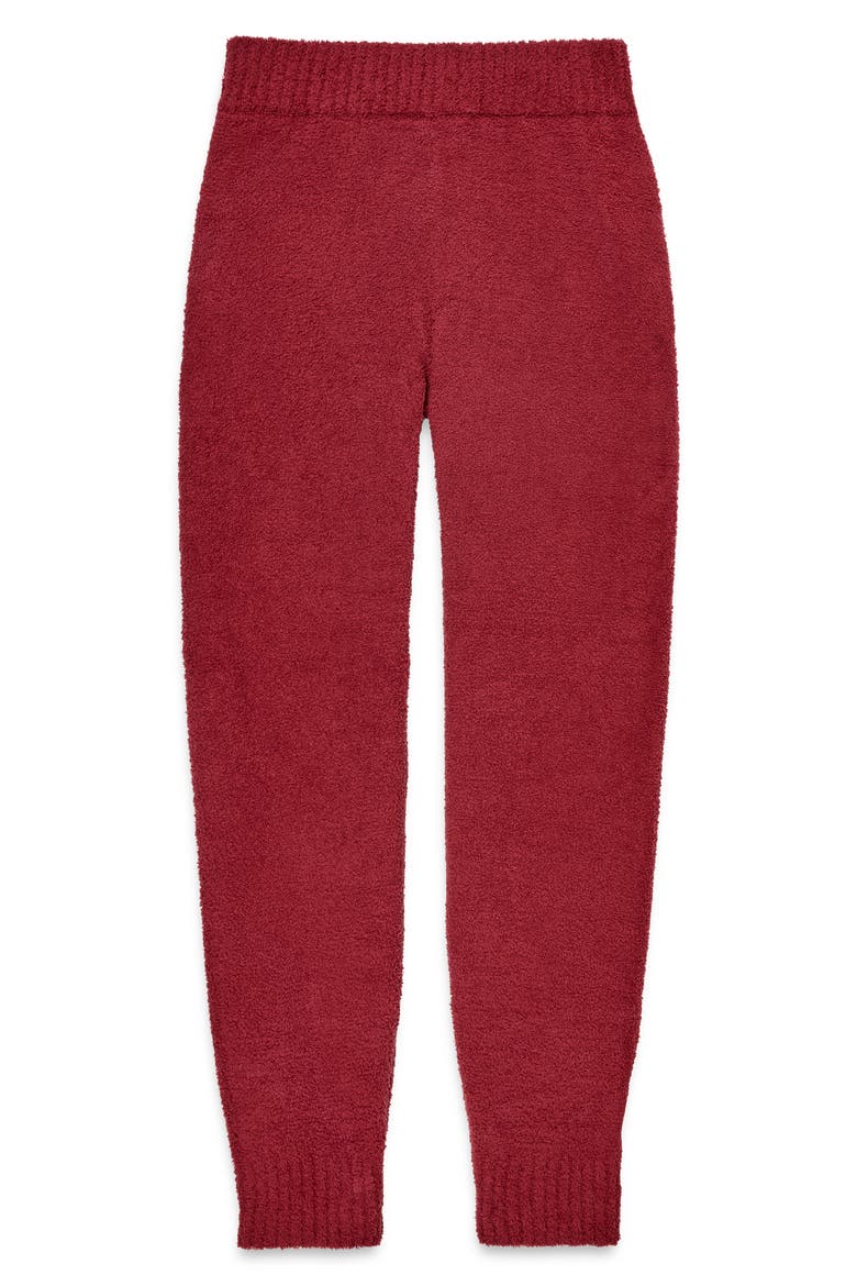Darianna Fleece Lounge Pants, Main, color, RUBIOUS