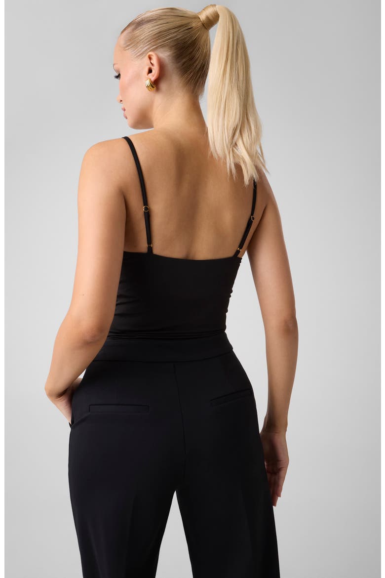 Ezme Sleeveless Bodysuit, Alternate, color, JBLACK-BLACK
