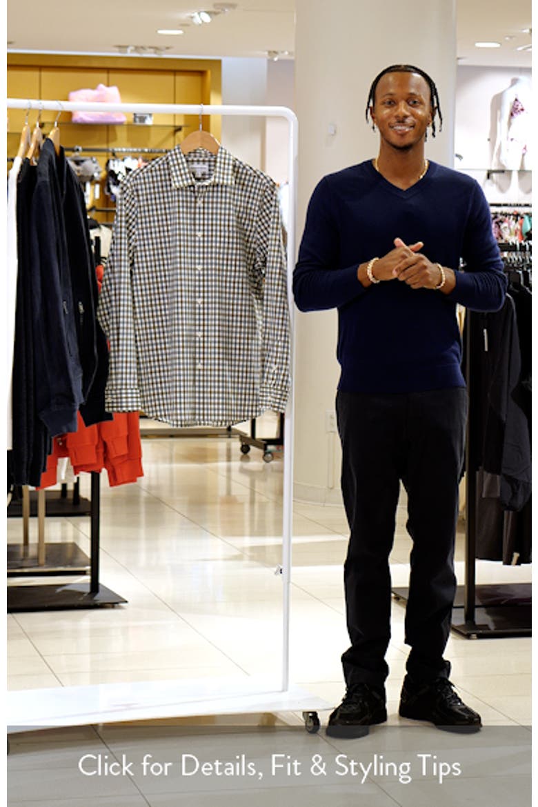 Jayde Plaid Stretch Button-Up Shirt video