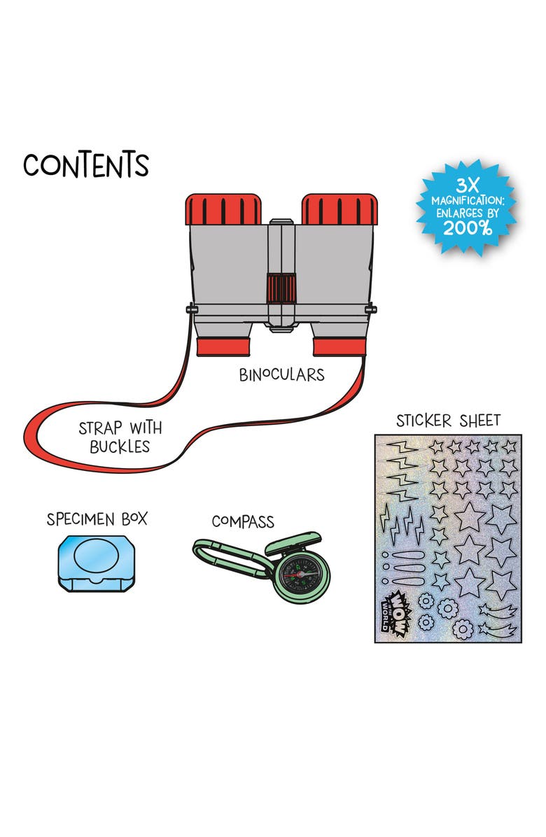 Thames & Kosmos Binoculars & Nature Explorer's Kit, Alternate, color, Miscellaneous