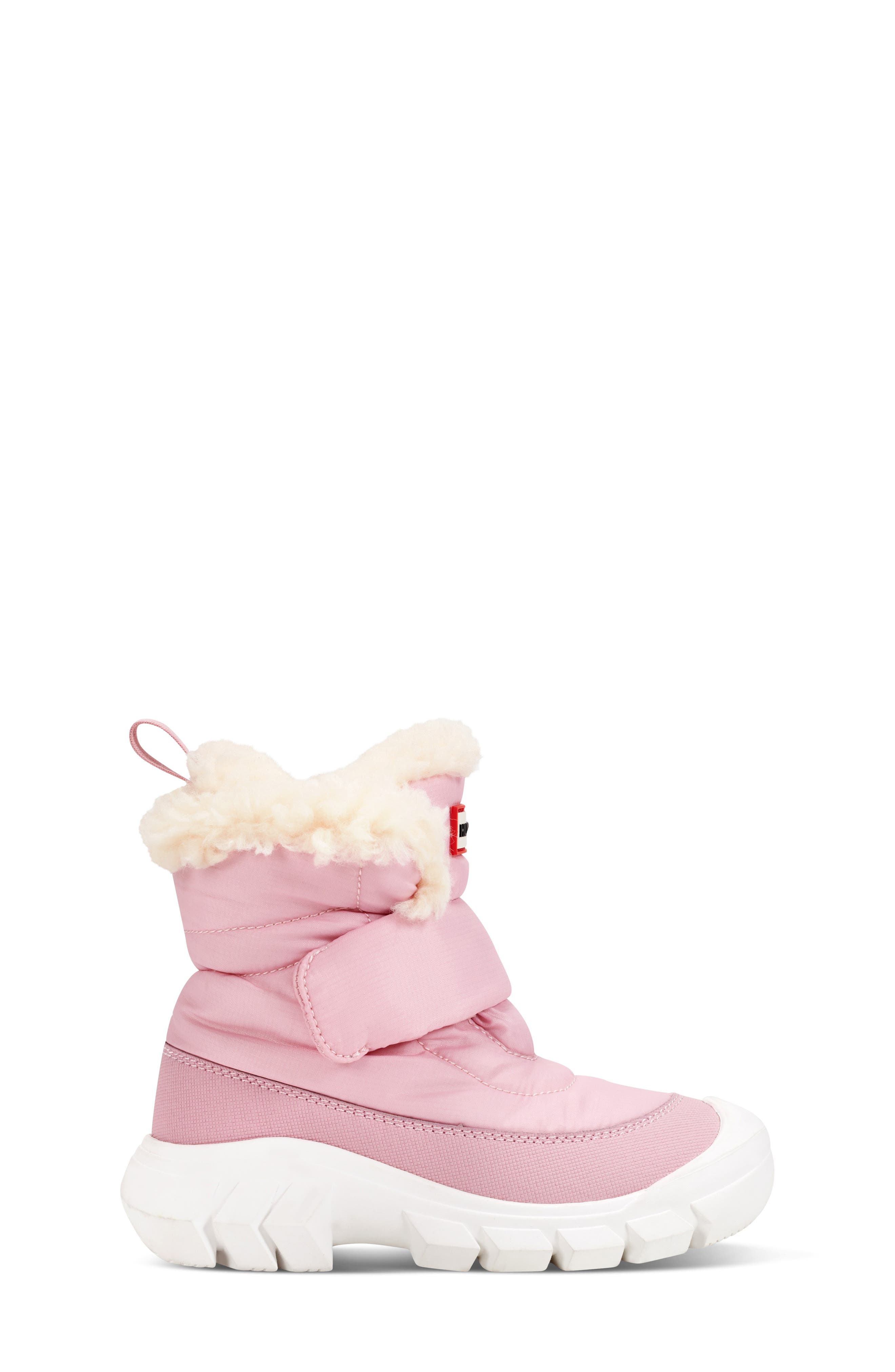 Hunter Kids
 Igloo Insulated Waterproof Snow Boot, Alternate, color, Light Pink 680