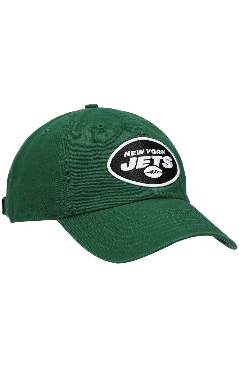 '47 Men's '47 Green New York Jets Primary Clean Up Adjustable Hat, Alternate, color, Green