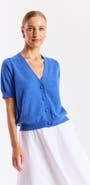 Brodie Pure Cashmere Short Sleeve 100% Cashmere Cardigan